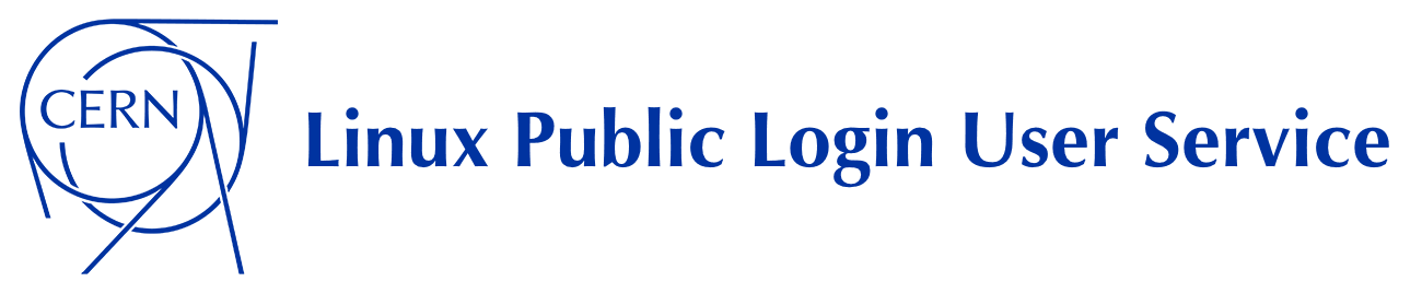 CERN Linux Public Login User Service